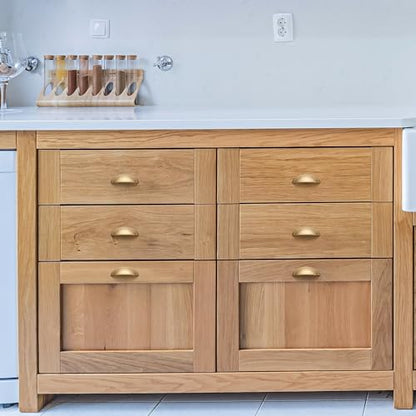 Ravinte Champagne Bronze Cabinet Pulls Drawer Cup Handles 3 Inch 24 Pack - color: Champagne Bronze