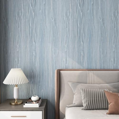 Livelynine Light Blue Wood Wallpaper Peel and Stick Wood Grain Contact Paper for Countertops Cabinets Desk Cover Kitchen Countertop Vinyl Wrap Waterproof Adhesive Cabinet Wall Paper Liner 15.8x78.8 - color: Light Blue Wood, size: 15.8" x 78.8"