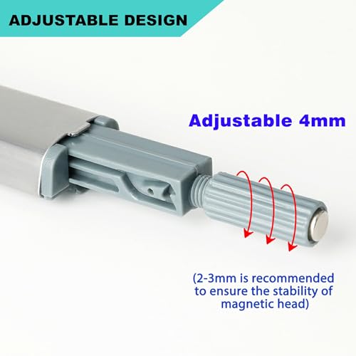Alise Push Open Catch Magnetic Touch Push Open Latch for Cabinet Door,10Pcs - size: 10 Pack
