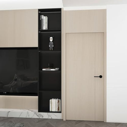 Off White Wood Wallpaper Peel and Stick Wood Grain Contact Paper 48"x118" - color: Beige, size: 48" x 118"