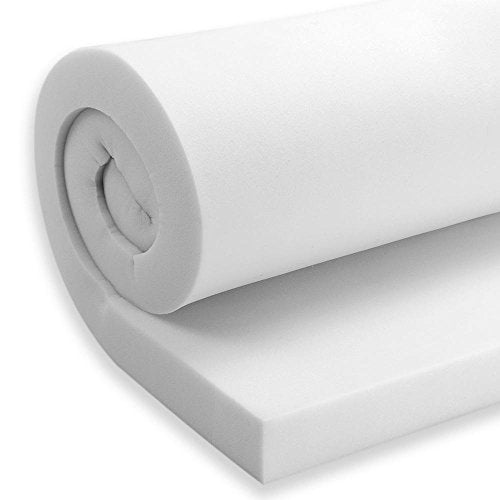 AK TRADING CO. Upholstery Foam Cushion, High Density Foam Sheet - Made in USA, 6 x 30 x 72 - size: 6x30x72