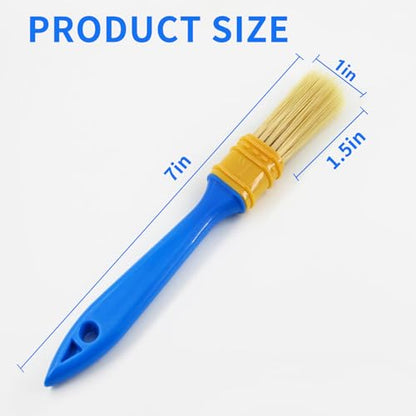 DTDNZKN 3 Pack Paint Brushes Set, Blue