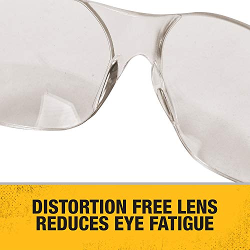 DEWALT DPG54-9C Safety Glasses ANSI Z87.1+ Impact Rated Indoor Outdoor Lens - size: One Size