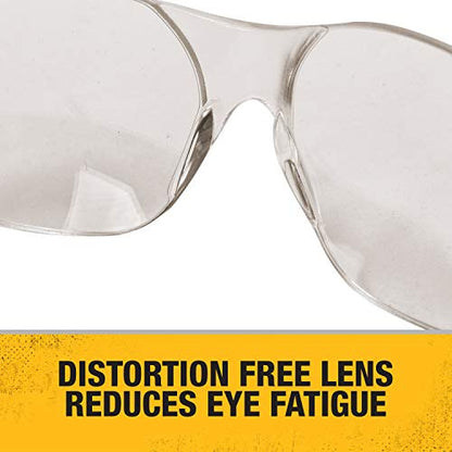 DEWALT DPG54-9C Safety Glasses ANSI Z87.1+ Impact Rated Indoor Outdoor Lens - size: One Size