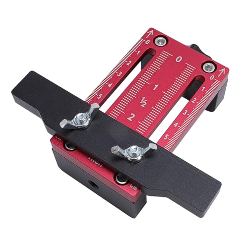lyrlody Cabinet Hardware Jig Tool, Cabinet Handle Jig, Adjustable Drill Guide Template Tool for Installation of Door Drawer Front Knobs Handles and Pulls