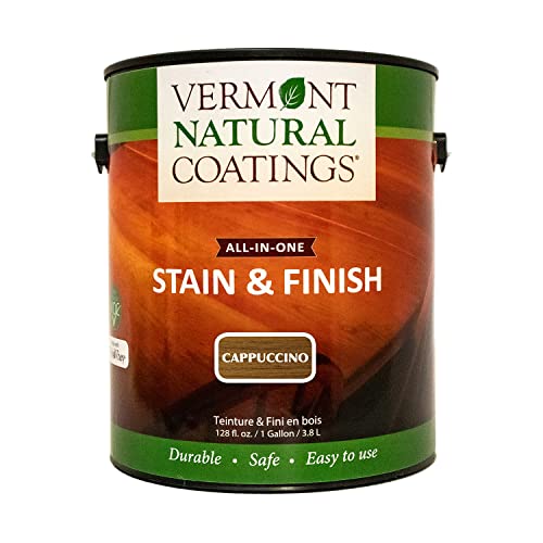 Vermont Natural Coatings PolyWhey Stain & Finish - Cappuccino - Gallon - color: Cappuccino, size: Gallon
