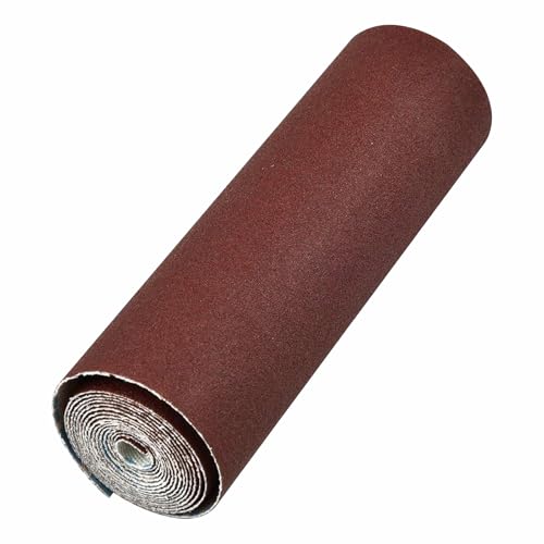 SEIWEI 120 Grit Sandpaper Roll, 1 Meter x 100mm Emery Cloth Roll, Continuous Abrasive Wet Dry Sanding Roll for Wood Furniture, Metal Polishing, Automotive Finishing, Flexible & Durable - size: P120