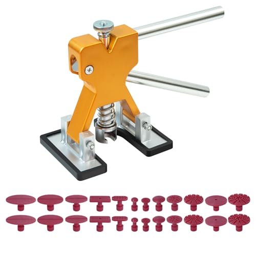 Paintless Dent Repair Kit Professional Auto Body Puller Tool- 25 Pack - size: Dent Puller Kit-25 Pack