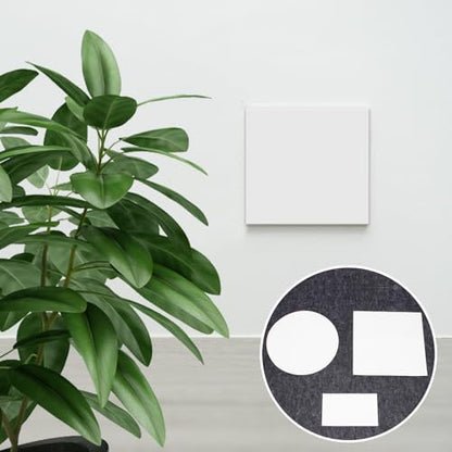 6 Pcs Self-Adhesive Ceiling Cover Plate Wall Outlet Hole Stickers - style: Rectangle