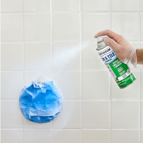 Rust-Oleum Tub & Tile White Spray Paint - color: White, size: 12 Ounce (Pack of 1)