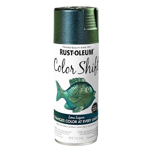 Rust-Oleum Color Shift Lime Lagoon Spray Paint - color: Lime Lagoon, size: 11 oz (Pack of 1)