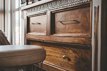 Goo-Ki Antique Brass Cabinet Pulls with 7.6''(192mm) Hole Centers, Retro Style Zinc Alloy Cabinet Handles for Dresser,Wardrobe,Cupboard- 24 Pack - color: Antique Brass, size: 7.6'' Hole Centers