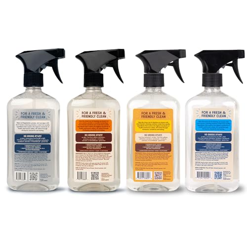 Aunt Fannie's Specialty Cleaning Spray Variety Pack, 16.9 oz, 4 Pack - size: Variety Pack (Pack of 4)
