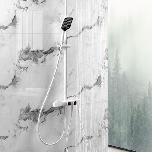 10pcs Thick Marble Peel and Stick Waterproof Wall Panels,Heat-Resistant Backsplash Tile, 23.6"x11.8" PVC Foam Wall Sticker for Kitchen,Living Rooms,TV Walls,Grey White (Not Real Tile 19.4Sq. Ft.) - color: Grey White 1, size: 23.6" x 11.8" x 2.5MM x 10Pack