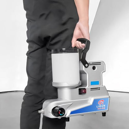 Airless Paint Sprayer, 2.5 L/Min High Flow, 0.5 Gallon Tank, 3 Adjustable Speeds, Durable Construction, 16 ft Hose, Includes 25-Piece Accessory Kit