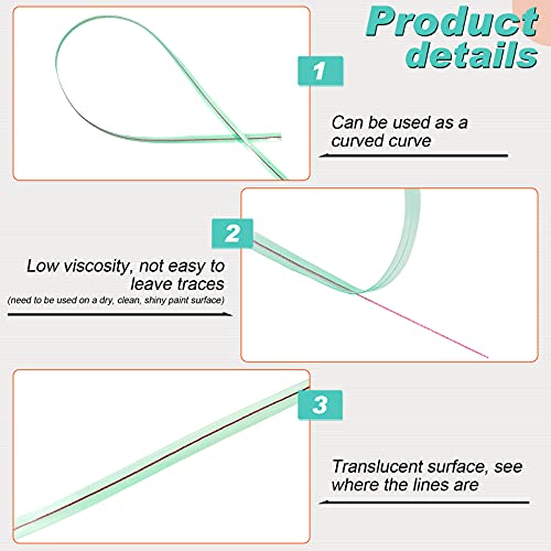 Frienda Vinyl Wrap Cutting Tape for Car Auto Motorcycle, 164 ft - size: 164 ft
