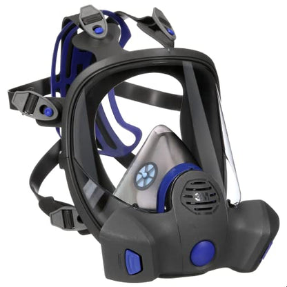 3M Secure Click Full Face Reusable Respirator, FF-802, Medium - size: Medium