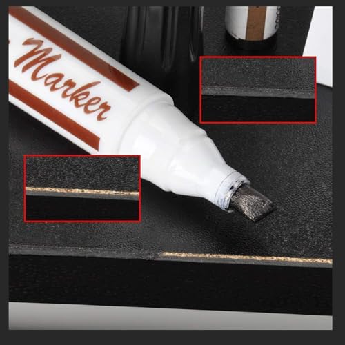 DEWEL Furniture Touch Up Markers, 17-Piece Wood Repair Kit with Wax Sticks - color: Black, Gray, Maple, Oak, Cherry, Walnut, Mahogany, White