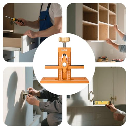 Imbot Cabinet Door Mounting Jig 3-in-1 Standard Version - size: Standard Version