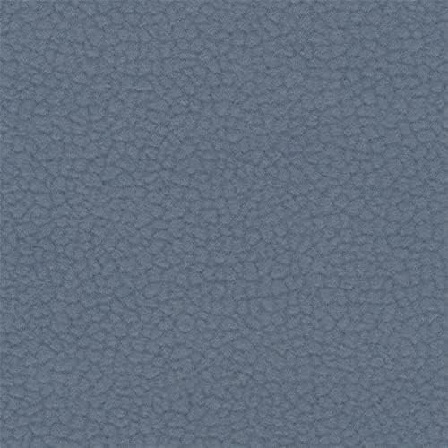 LJH Luxury Leather Grain Microsuede Upholstery Fabric AC Carabu,Blue Jay 78 - color: Blue Jay 78, size: 2 Yard (54" x 72") continuous yards