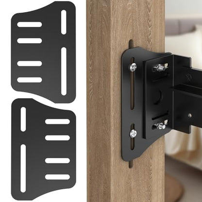 Linone 2PCS Heavy Duty Bed Frame Adapter/Connector Plate