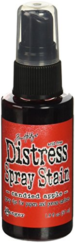 Ranger Tim Holtz Distress Spray Stain, 1.9 oz, Candied Apple - color: Candied Apple