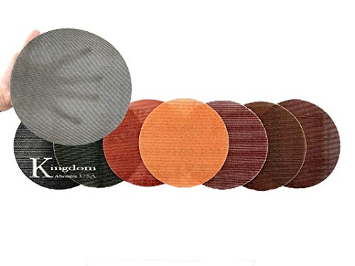 9-in. Assorted Grit Kingdom Abrasive Pro-Net Drywall Sanding Discs (20-Pack) - size: Assorted Grit