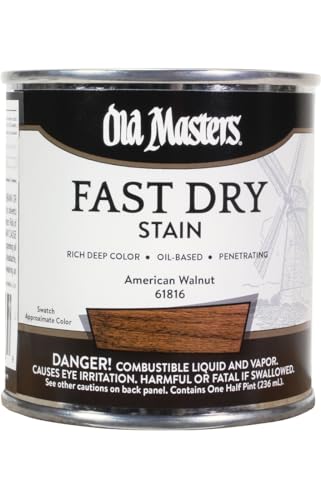 Old Masters Stain OB Fast Dry AMER Walnut 61816