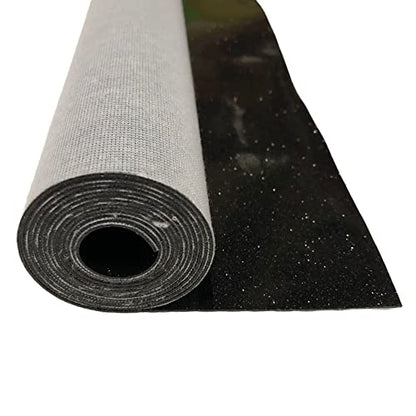 Sparkle Vinyl Fabric, Smooth Glitter Faux Leather Sheets, Shiny Material, Great for Upholstery Bag Making Hair Bows Clips Earrings DIY and Craft Projects - Cut Continuously by The Yard (Black) - color: Black, size: Cut By The Yard