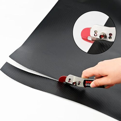 NEWISHTOOL Vinyl Backing Cutter Bodyguard Knife Back Paper Slitter Tool