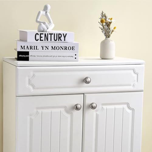 20 Pack 1.26 Inch Round Brushed Nickel Cabinet Knobs - color: Brushed Nickel Knobs