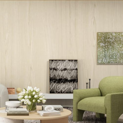 48"x78.7" Beige Wood Wallpaper Peel and Stick Contact Paper for Cabinets - color: Beige, size: 48" x 78.7"