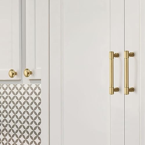 10 Pack 4"(102mm) Champagne Bronze Cabinet Pulls Gold Drawer Pulls Kitchen Cabinet Hardware Champagne Brass Kitchen Handles for Cabinets Cupboard Handles Drawer Handles - color: Champagne Bronze, size: 4"(102mm) hole center
