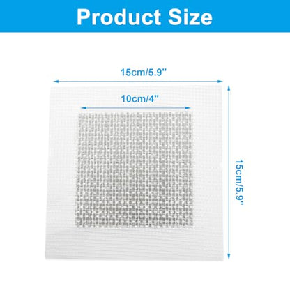 4 x 4 Inch Drywall Repair Patch, 8Pcs - size: 4x4 Inch