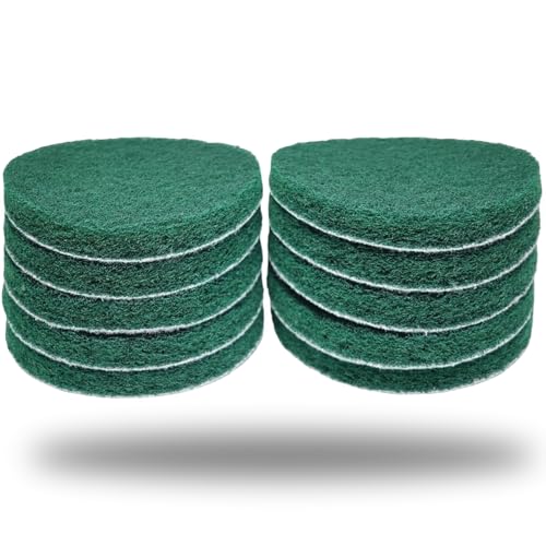 10 Pack 5" 240 Grit Non-Scratch Polishing Pad Hook & Loop Discs, Non-Abrasive Finishing Pads, Buff & Polish Finished Surfaces, Wood Oil & Wax Application, 5 Inch Orbital Sander Polishing Pad - style: 240 Grit
