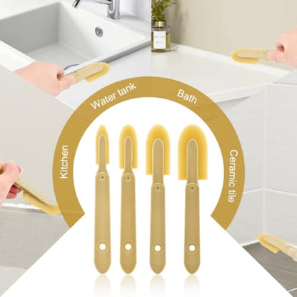 8pcs Rubber Caulking Spatula Tool, Caulk Remover Smoothing Tool