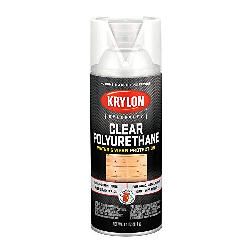 Krylon K07005 Polyurethane Gloss Varnish Paint, 11 Ounce - color: Gloss