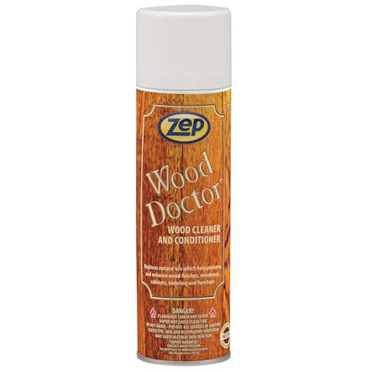 Zep Wood Doctor Professional Furniture Cleaner and Polish - 16 oz (Pack of 1) 6701- Excellent for Woodwork, Cabinets, Floors