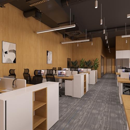 Brown Wood Textured Peel and Stick Wallpaper Wood Grain Contact Paper - color: Brown, size: 31.5" x 157.5"