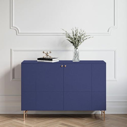 Blue Wallpaper Peel and Stick with Tools Removable Blue Matte Wall Paper - color: Blue, size: 17.7" x 118"