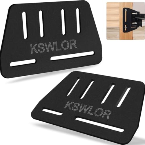 2Pcs Heavy Duty Bed Frame Adapter/Connector Plate for Headboard,Bed Frame Brackets Adapter for Headboard