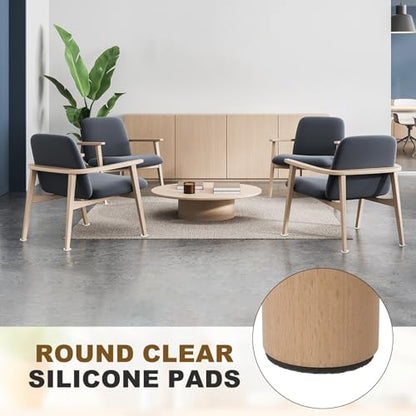 uxcell 8Pcs Non Slip Furniture Pads 8.5" Self Adhesive(Gray 0.2" Thk) - color: Grey, size: 8.5" x 0.2"