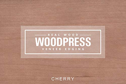 Real Cherry Wood Veneer, US Letter Size, Pack of 6 Sheets - style: Cherry