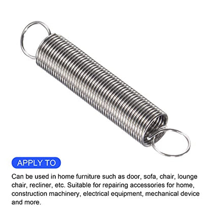 METALLIXITY Extension Spring (1x12x70mm/0.04"x0.48"x2.76") 5Pcs - size: 0.04"x0.48"x2.76"