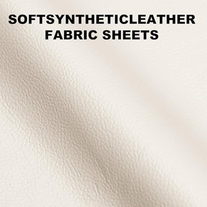 Faux Leather, Marine Vinyl PVC Leather for DIY Upholstery, Sofa Car Boat Seat Repair, Waterproof & Easy to Clean, White (1 FT 55x12 Inch) - color: White, size: 1Ft (55x12inch)