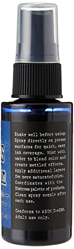 Ranger Tim Holtz Distress Spray Stains Bottles, 1.9-Ounce, Chipped Sapphire - color: Chipped Sapphire
