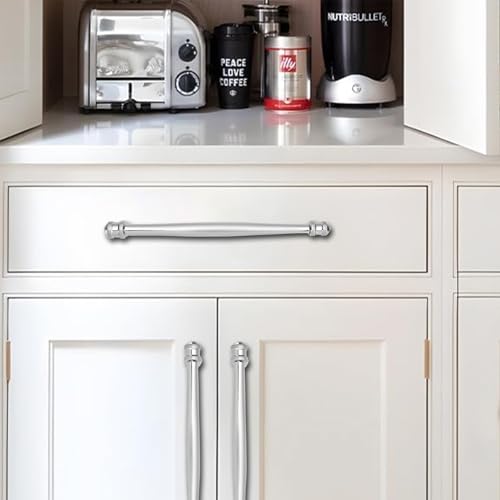 10 Pack 3-1/2 inch(89mm) Center to Center Brushed Satin Nickel Cabinet Pulls Solid Cabinet Hardware Heavy-Duty Drawer Pulls Kitchen Handles for Cabinets Cupboard Handles - color: Brushed Satin Nickel, size: 3-1/2 inch(89mm)Center to Center, style: 10 Pack