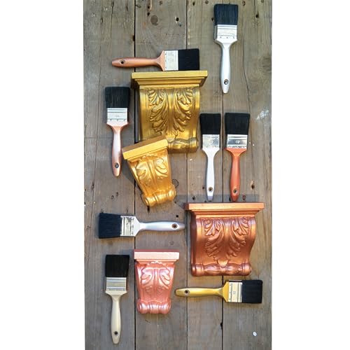 Viva Decor Inka Gold Premium Gilding Wax (906 Old Silver, 1,41 oz) metallic acrylic paint - craft paint set - effect paints - craft paints acrylic sets - apply, polish - done! - Made In Germany - color: Old Silver
