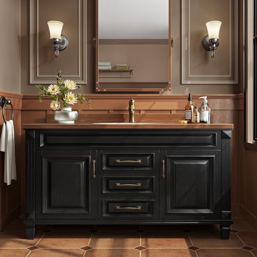Abyssaly Black Wood Contact Paper Peel and Stick Wallpaper for Cabinets - color: Black, size: 17.7" x 590.6"