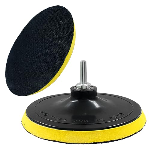 Luomorgo 6 Inch Hook & Loop Backing Pad Orbital Sander Polisher - style: 6 Inch